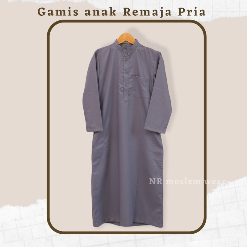 JUBAH ANAK LAKI-LAKI , GAMIS PRIA REMAJA , BAJU KOKO JUBAH SD-SMP-SMA ( TYB 03 )