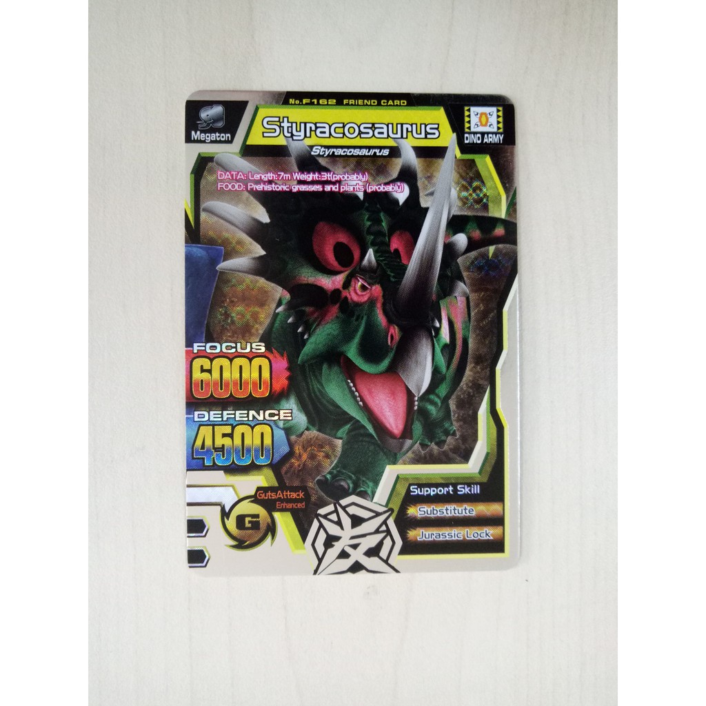 Strong Animal Kaiser M3 Silver Friend Styracosaurus