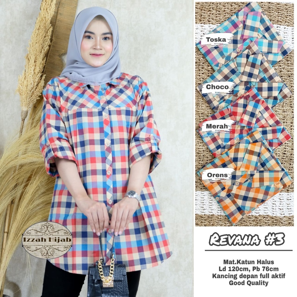 Revana # tunik  halus by Izzah @al