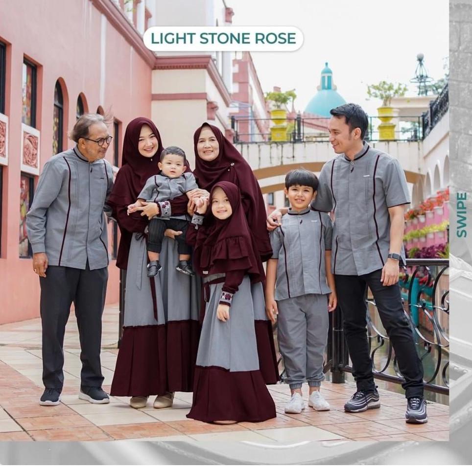 [KODE Z06] Gamis Sarimbit Keluarga 2021 Sarimbit Gamis Couple Fashion Muslim Baju Lebaran SB9016
