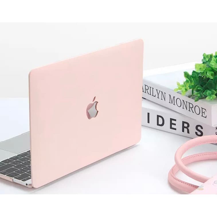 Casing Cover Hardcase Macbook Pro Toucbar 15 inch A1707 A1990 pink