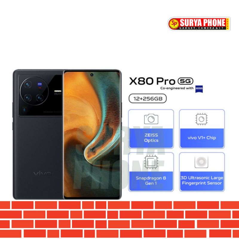 VIVO X80 PRO RAM 12GB ROM 256GB