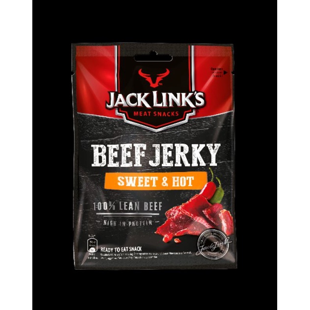 

JACK LINKS Sweet & Hot Beef Jerky 60 Gram