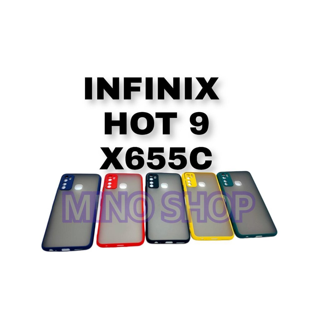 SOFTCASE INFINIX HOT 9 X655C - HARDCASE DOVE MYCHOICE PLUS PELINDUNG KAMERA - AERO CASE