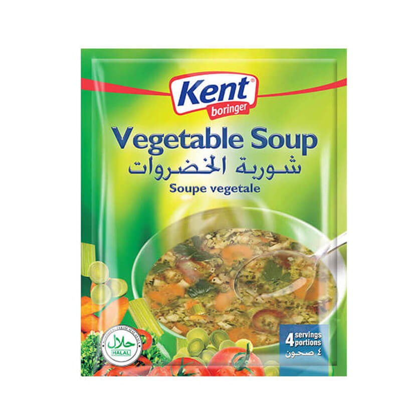 

Kent Boringer Cream Of Vegetable Soup 68G