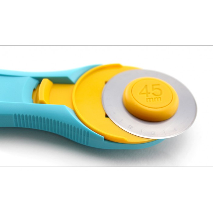 

Olfa RTY-2/C Alat Pisau Potong Kain Rotary Cutter 45 mm Splash Aqua 45mm