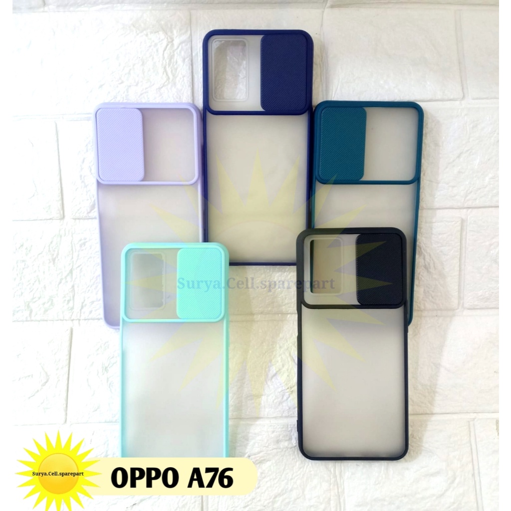 Case Slim Slide Camera Fuze - Oppo A96 A76 4G 2022 - SC