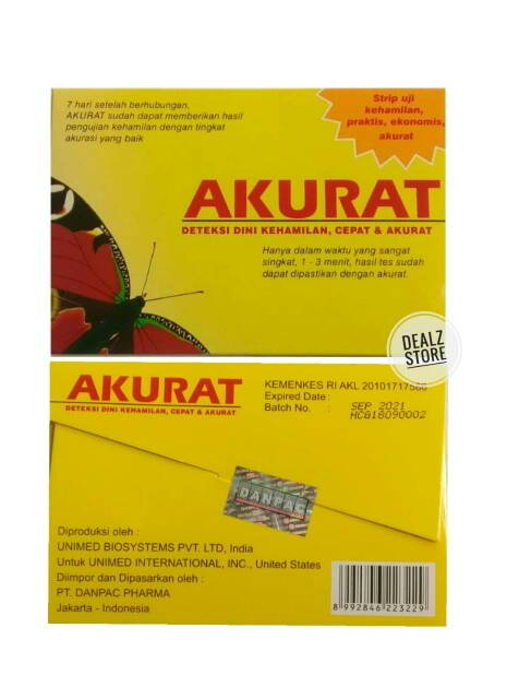 test pack AKURAT TES HAMIL / AKURAT STRIP / tespack hamil sensitifas