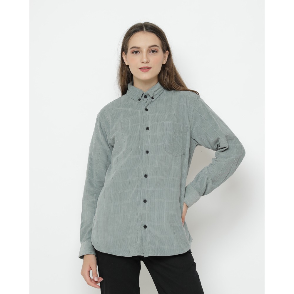 

Erigo Corduroy Shirt Totemo Light Grey