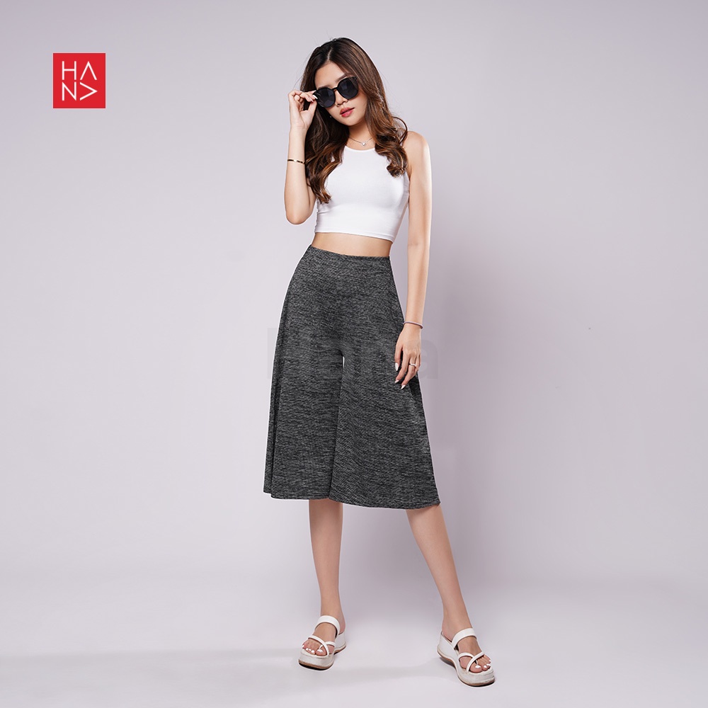 Hana Fashion - Amora Casual Pants Celana Kulot Wanita Santai - LP217