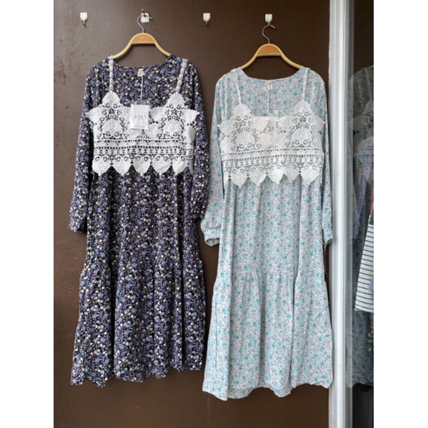 claudia long tunik, tunik outer rajut, tunik import bkk, maxi bangkok