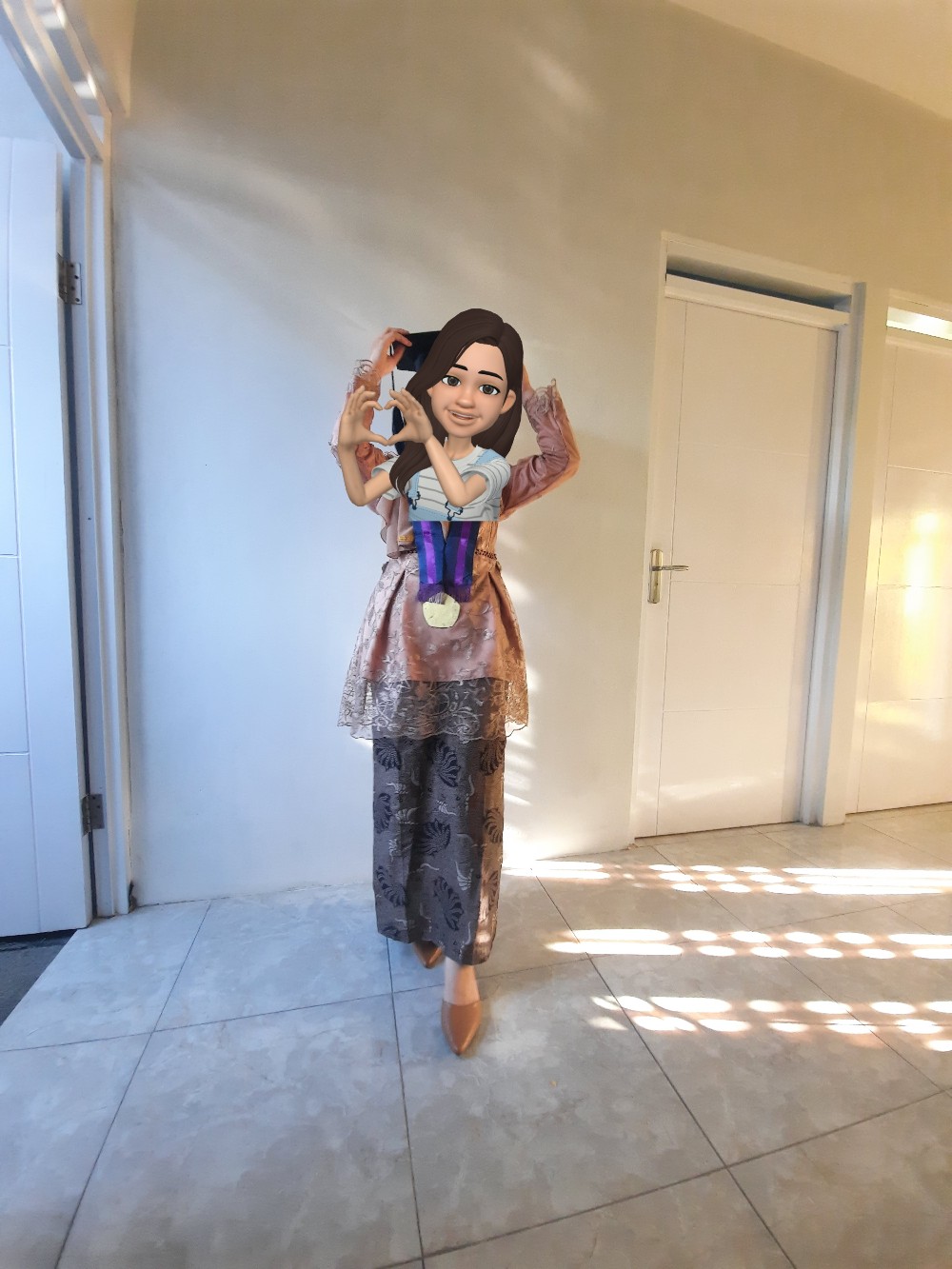 Set Batik Couple Kiara Brown