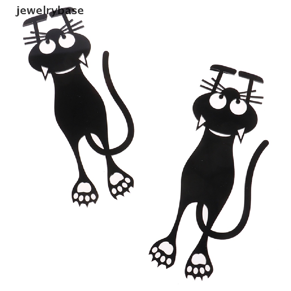 1 Pc Holder Buku Desain Kucing Hitam Untuk Hadiah