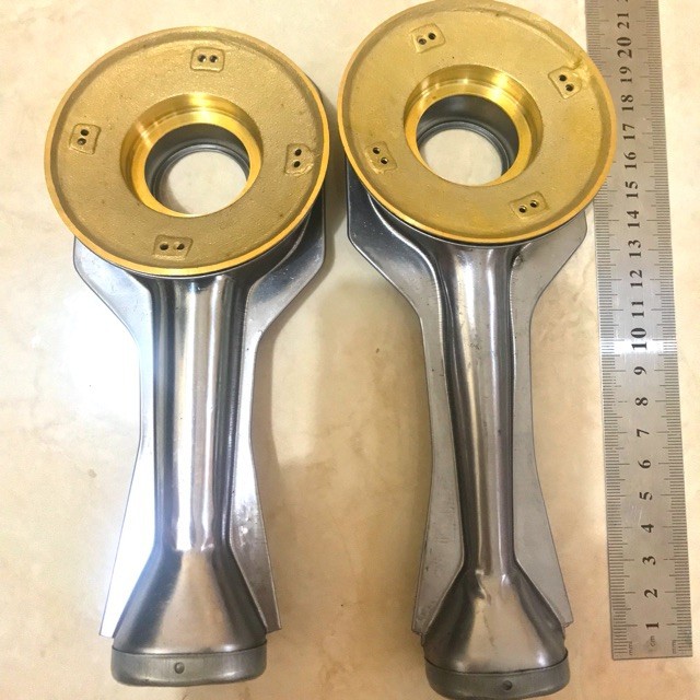 Tungku Burner Kompor RINAI STANLES LUBANG BESAR PANJANG DAN PENDEK