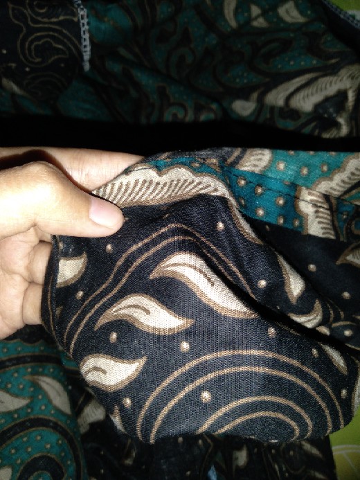 Gamis Batik (cod) Manggar Gamis Batik Pesta Model Terbaru