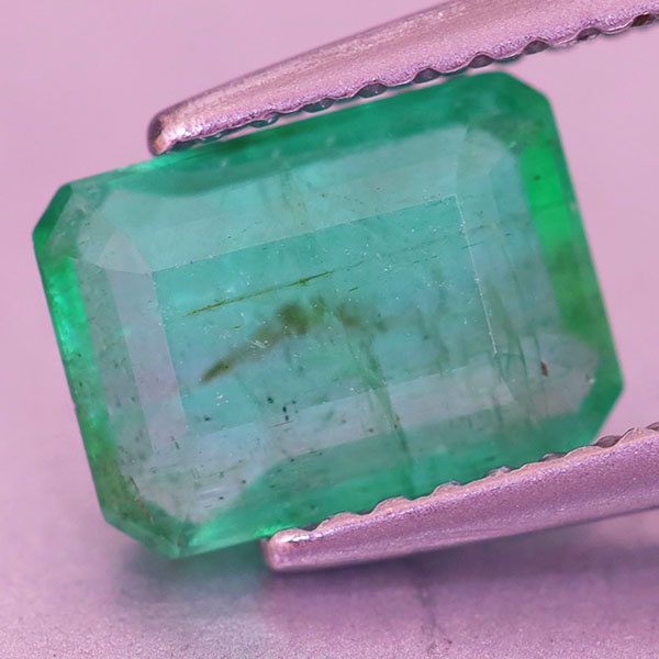 Batu Zamrud 1.43 Carat No Oil Natural Colombian Emerald Muzo Mines