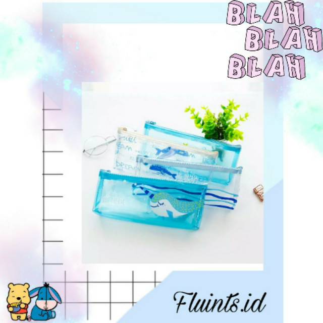 

TEMPAT PENSIL IKAN TRANSPARAN