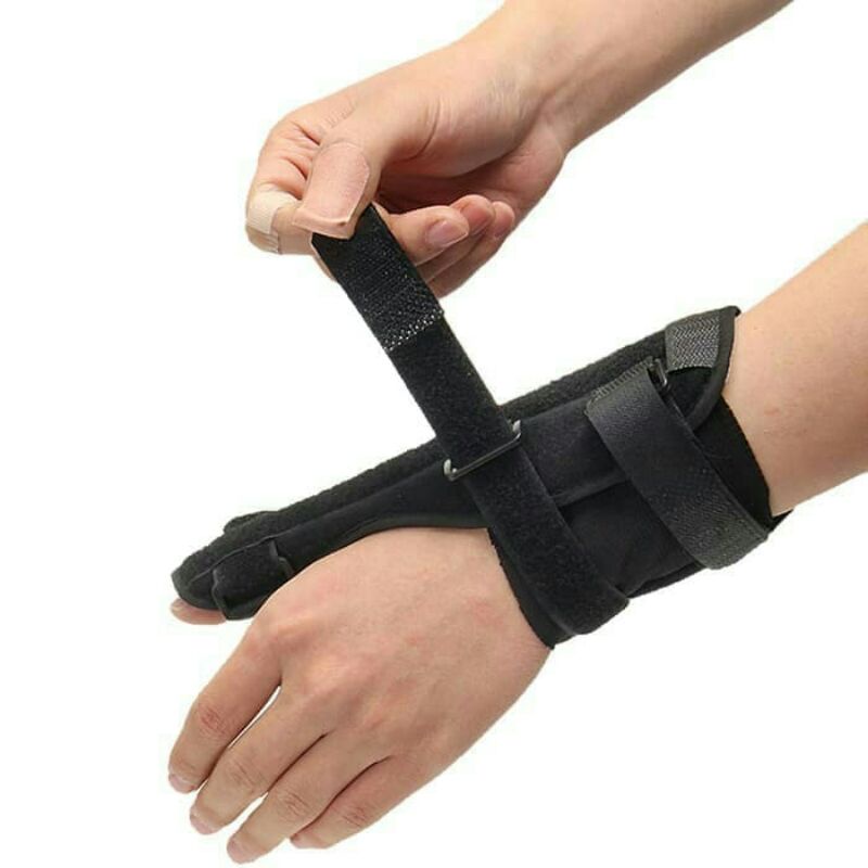 Thumb splint. for de quervain . finger wrist support