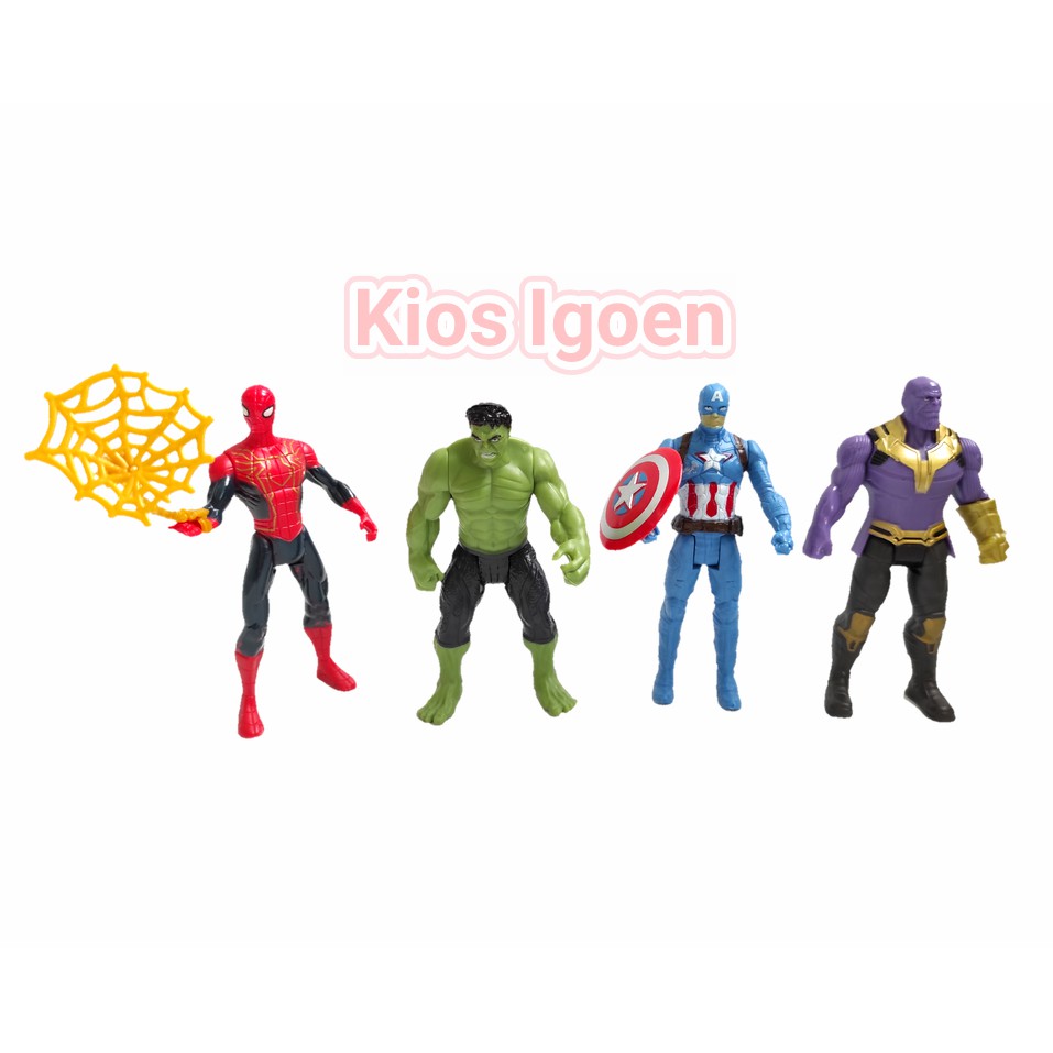Action Figure Set - Mainan Boneka Avenger - Mainan Action Super Hero