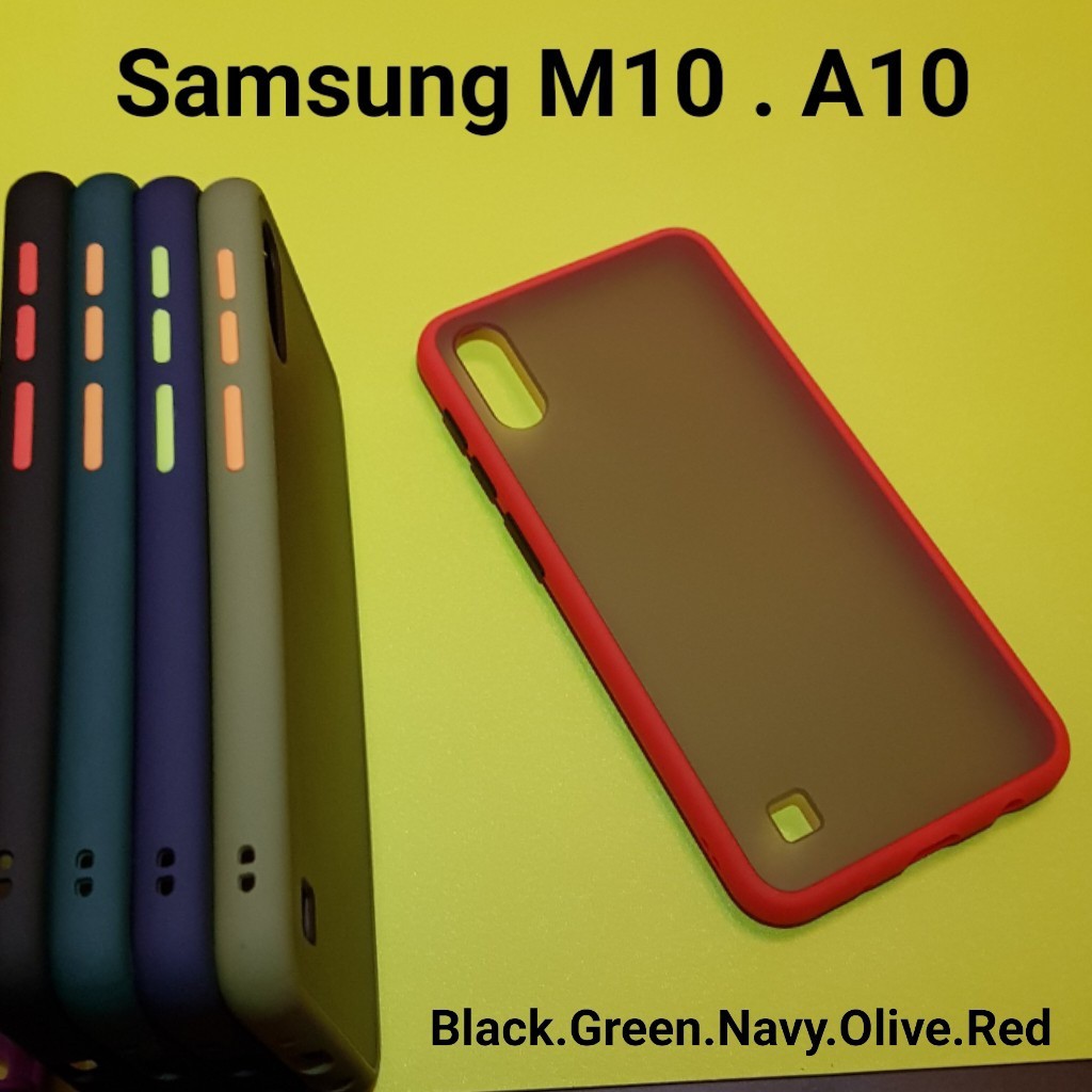 Bumper AERO CASE Samsung A10 A107F 6.2 Inchi Premium Hardcase My Choice List Warna Matte