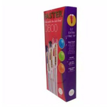 

Pulpen faster C600 0.7mm / Pulpen faster pack