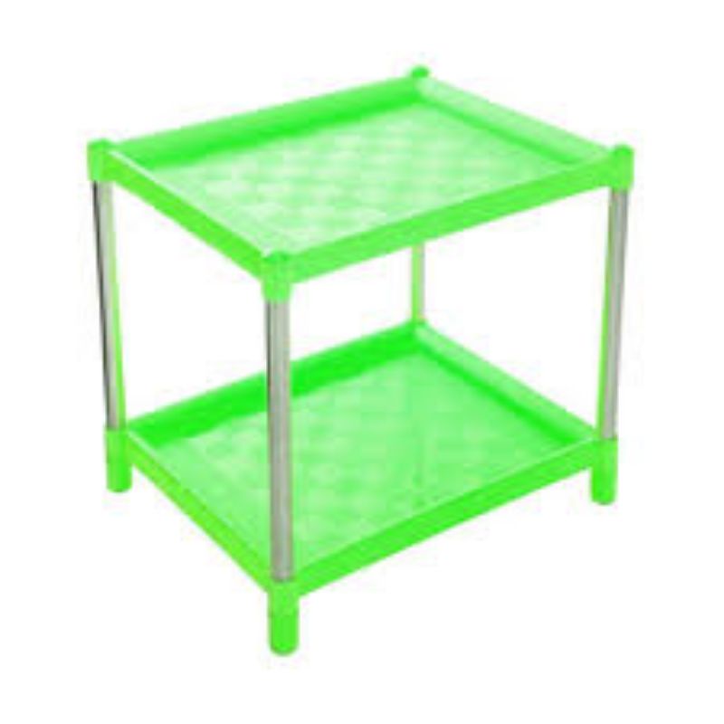 Meja Plastik Kotak Meja Kopi Meja Tamu Kaki Besi 844D Shinpo