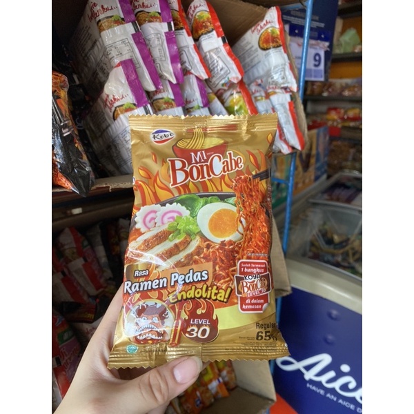 MI BONCABE Ramen Pedas 65gram