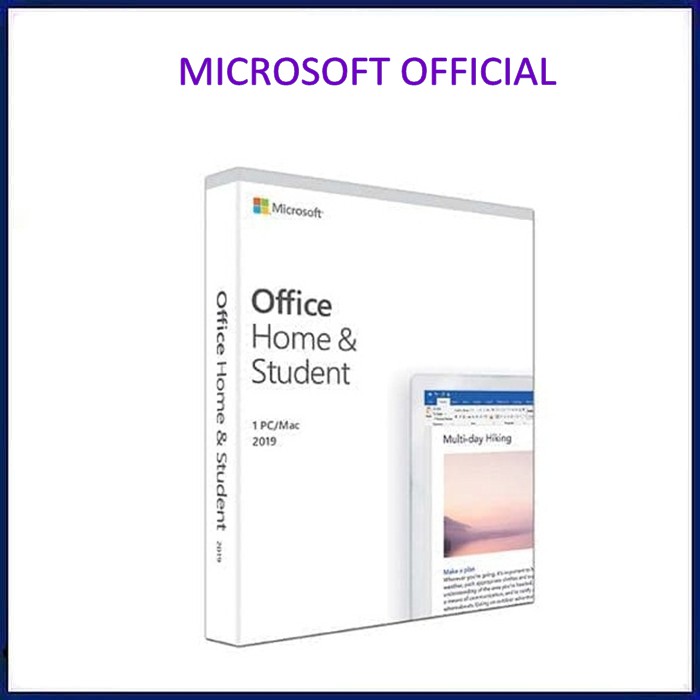 Microsoft Office Home Student 2019 - Resmi Original