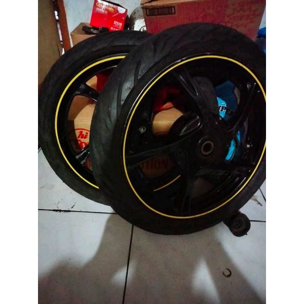 velg xeon,mio m3, soul gt 125,fino 125 original