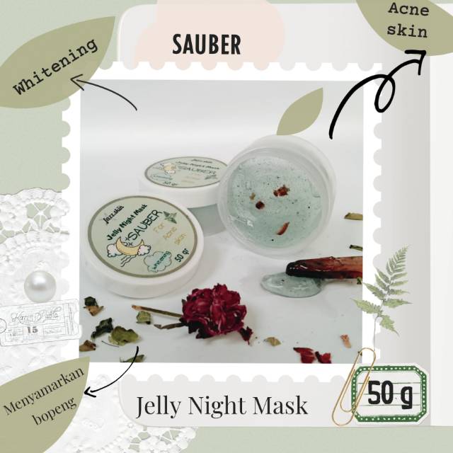 Jelly night mask sauber