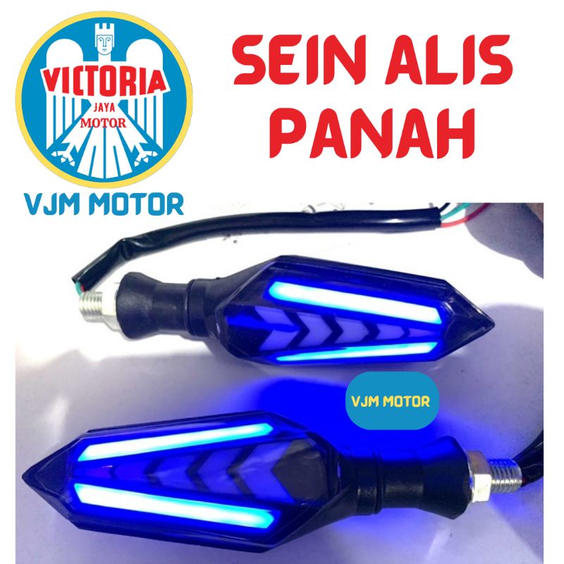 Lampu sen running LED panah motor Vixion CBR cb KLX tiger Vario 125 Vario 150 Lampu sein