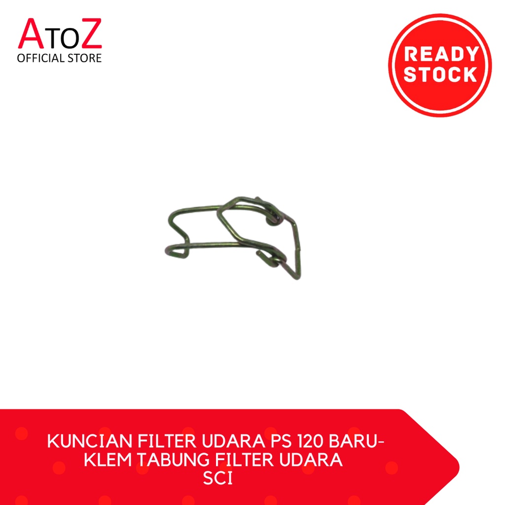 KUNCIAN FILTER UDARA PS 120 BARU-KLEM TABUNG FILTER UDARA  SCI