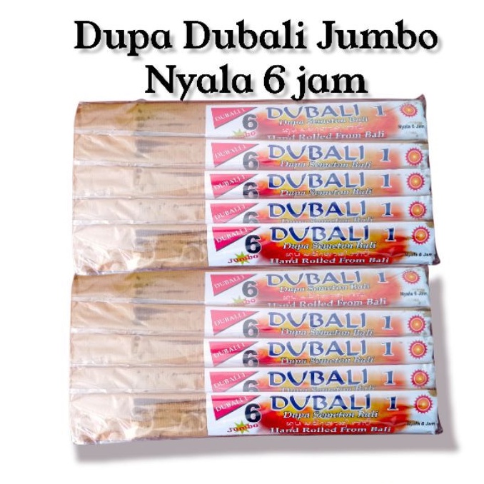 Dupa Hio Dubali Jumbo nyala 6 jam