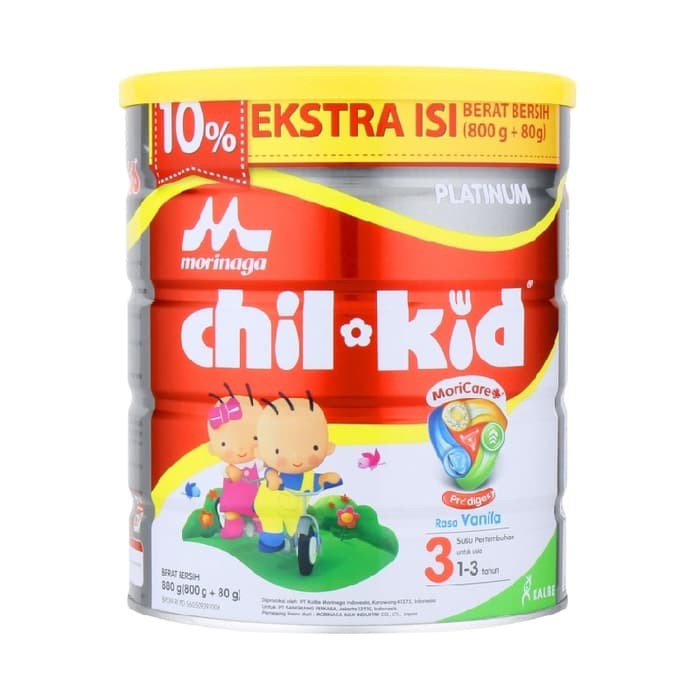 

Termurah Morinaga Chil Kid Platinum Moricare Vanila Susu Formula 800G \U002F 800 G /Ibu Dan Bayi -