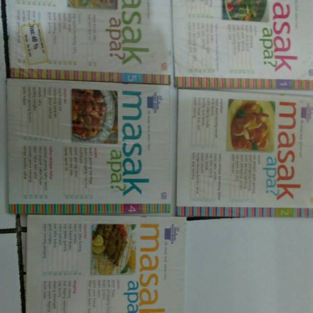 Yasa Boga Masak Apa?