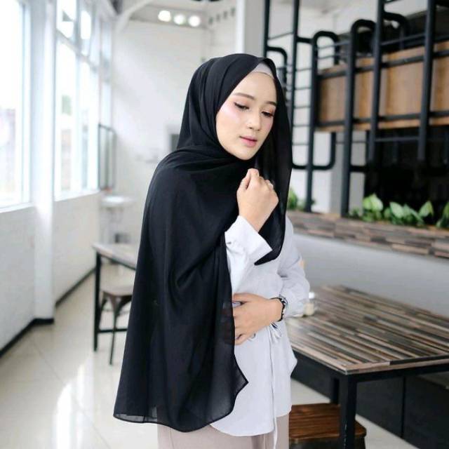 TERMURAH Pashmina CERUTY 75x180cm, ceruti babydoll