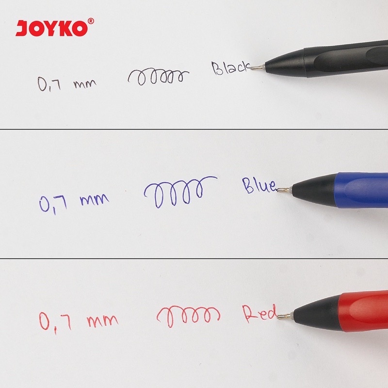 Pulpen Joyko BP-338 Focus 0.7mm (12pcs)