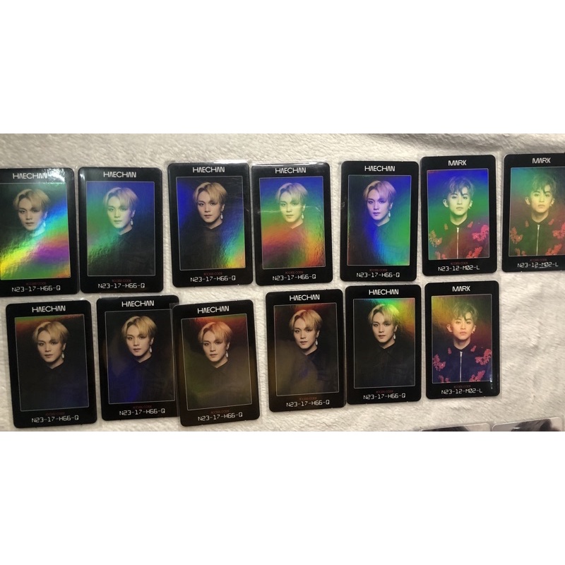 PHOTOCARD HAECHAN MARK NCT OFFICIAL AC CARD