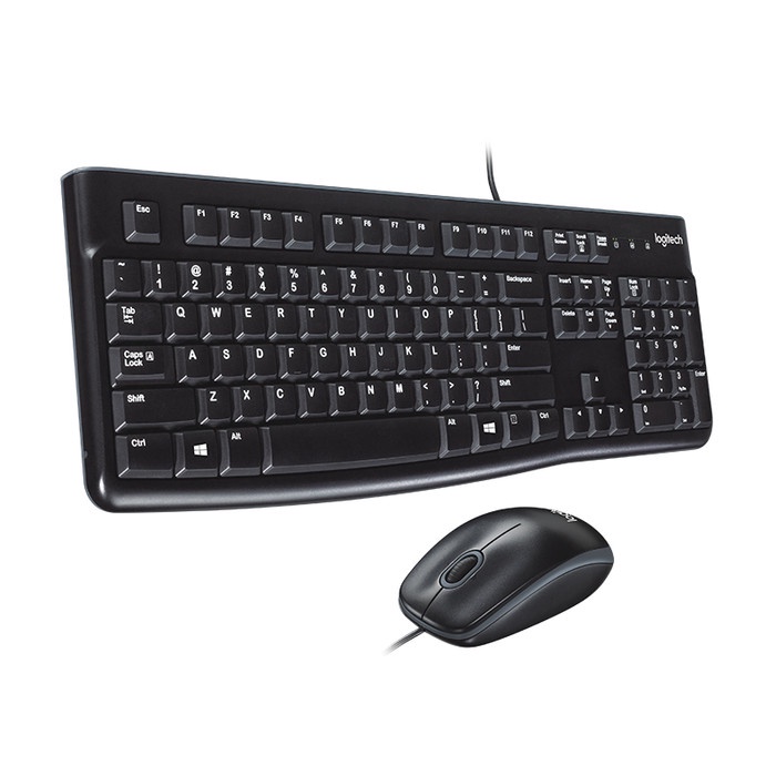 

Logitech Combo Wire Keyboard+Mouse MK120 (100% Original)