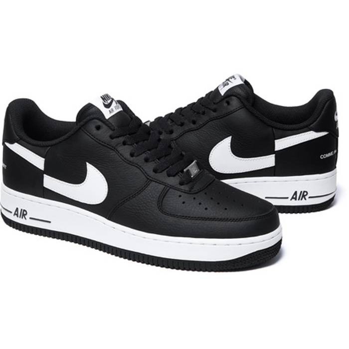 supreme comme des garcons af1
