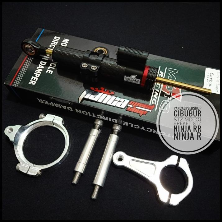 Stabilizer Moto 1 Carbon Ninja R Ninja Rr Plus Breket Stabilizer Stang