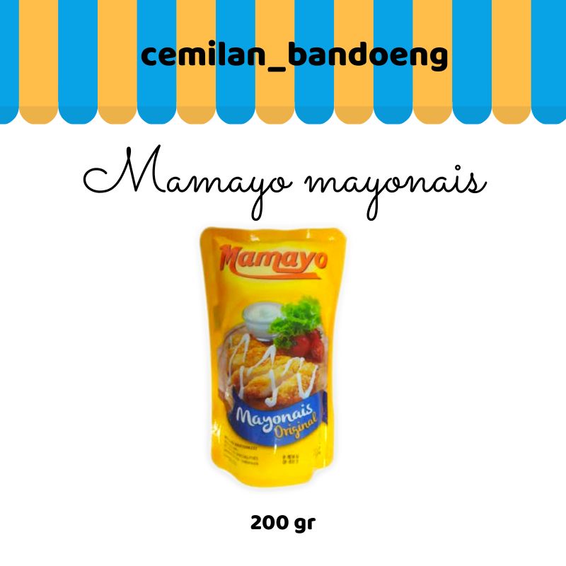 MAYONAIS MAMAYO KEMASAN POUCH 200GR