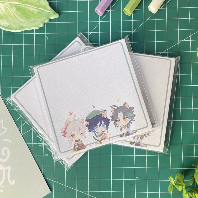 

Memopad / notepad Genshin Impact