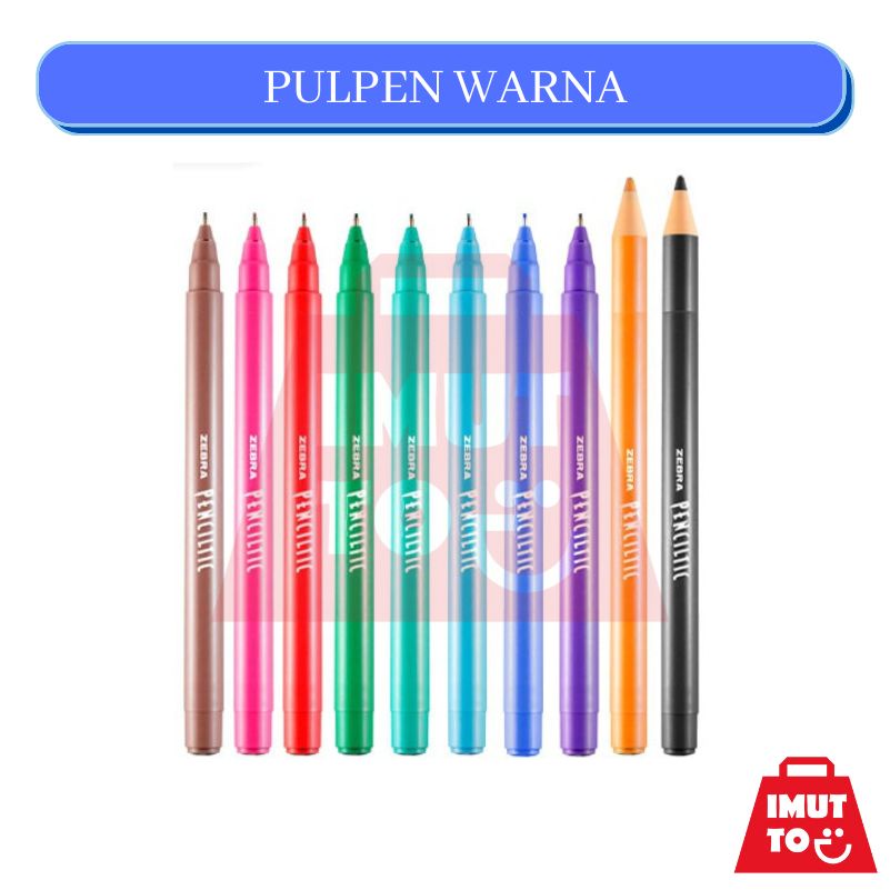 

IMUTTO UNIK BOLPOIN PULPEN SPIDOL PENCILTIC (13 WARNA) MURAH