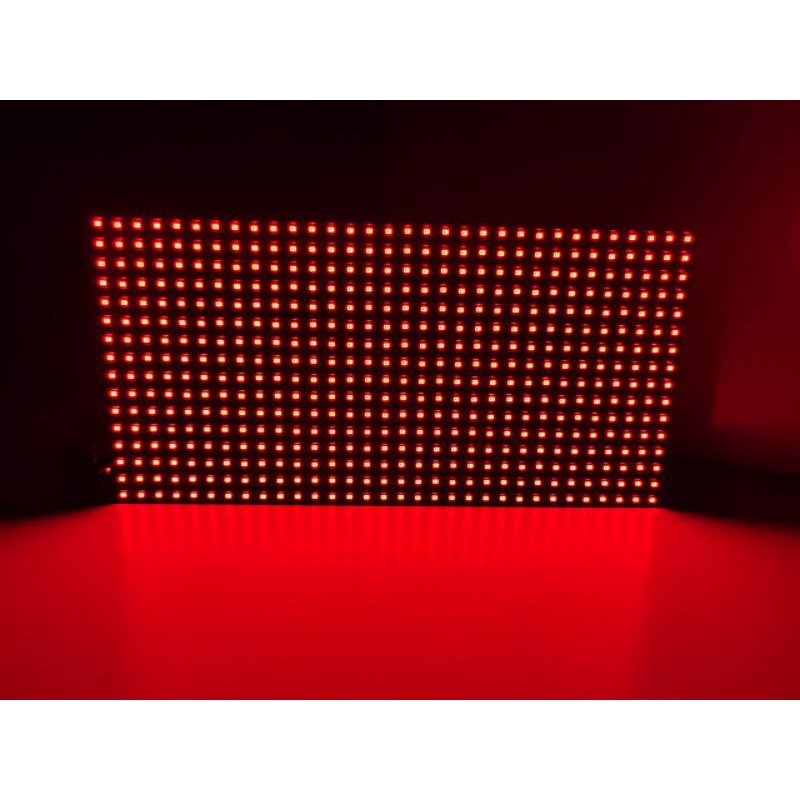 Panel Module Modul Led P10 Running Text SMD Merah Indoor Semi Outdoor