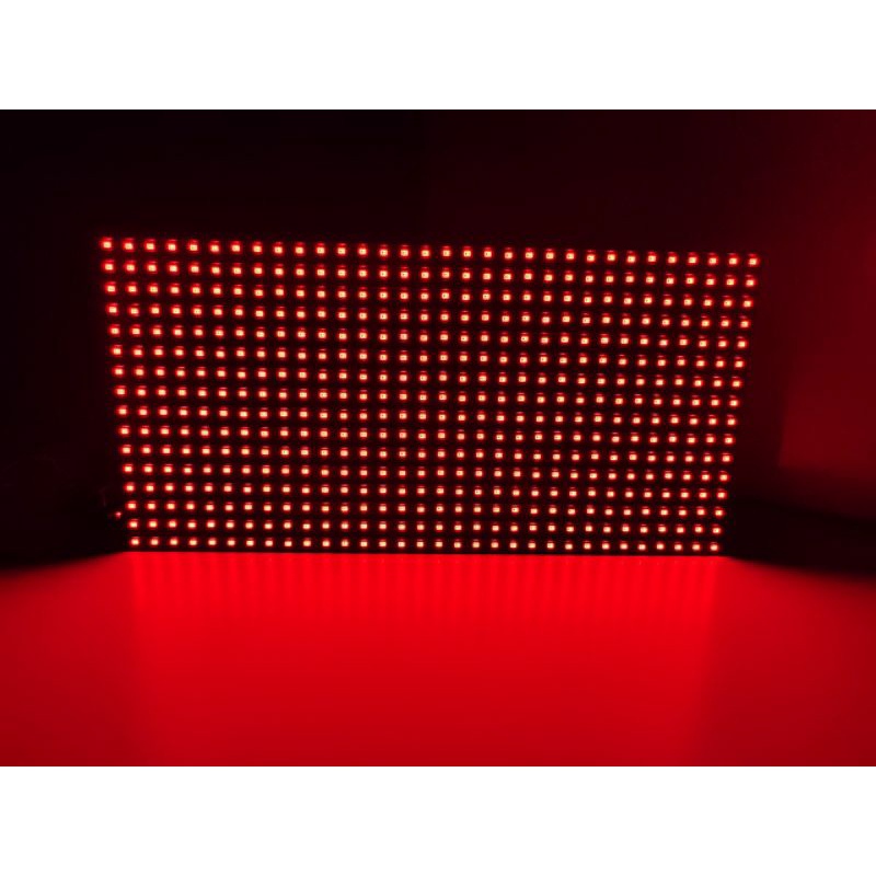 Panel Module Modul Led P10 Running Text SMD Merah Indoor Semi Outdoor