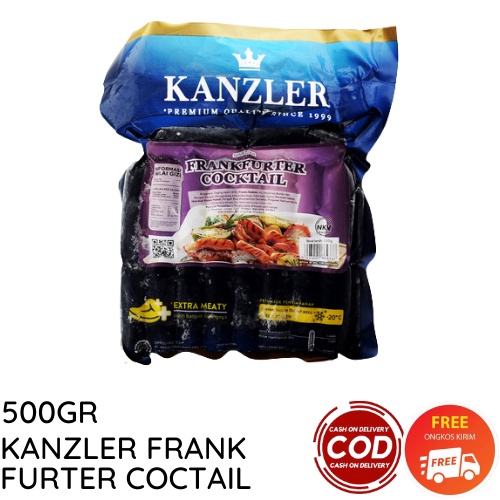 KANZLER FRANK FURTER COCTAIL 500GR