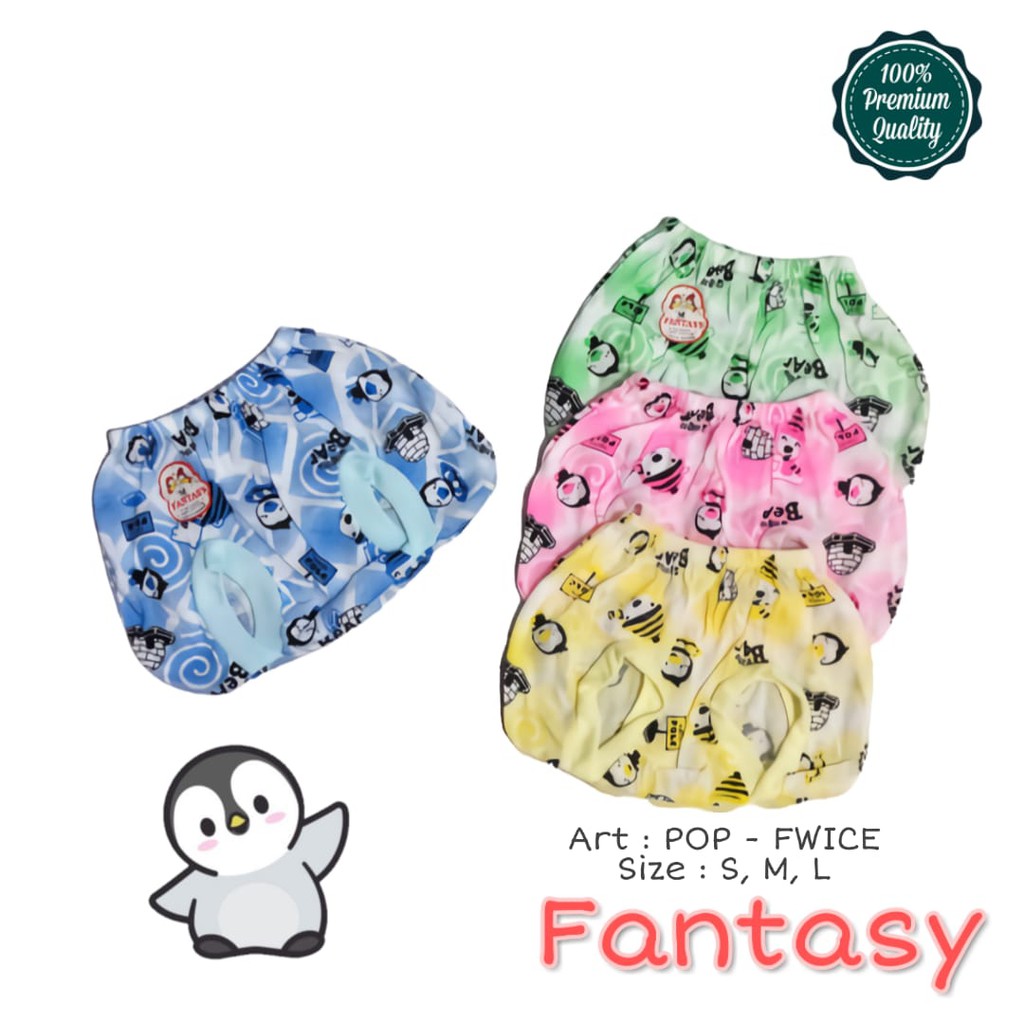 Celana Pop Bayi Anak Fantasy / Celana Pop Harian Ukuran S - L