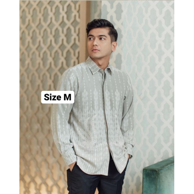 Rayyan Shirt Sage by Geulis