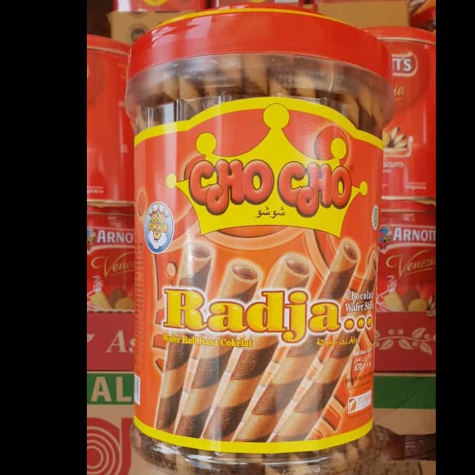 

Astor Chocho Radja Toples Biskuit Wafer Coklat